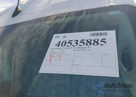 2023 Ram Promaster 2500 из США, поврежденный, VIN 3C6LRVDG1PE594145